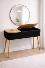 Hanah Home Sole - Aparador Negro